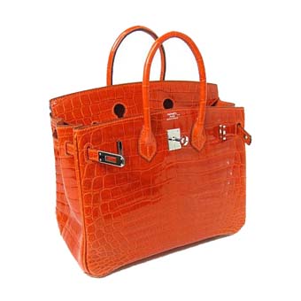 HERMES エルメス バーキン25 スーパーコピー クロコダイルニロティカス オレンジ 05P01Sep13 Birkin 185